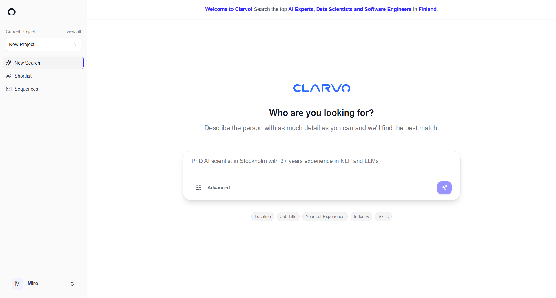 Clarvo - Your Digital Career Twin