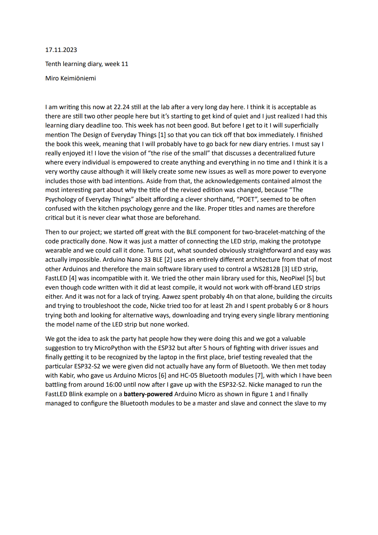 DTEP Learning Diary 10 document