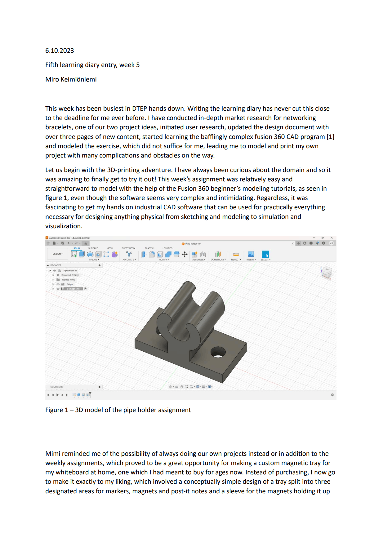 DTEP Learning Diary 5 document
