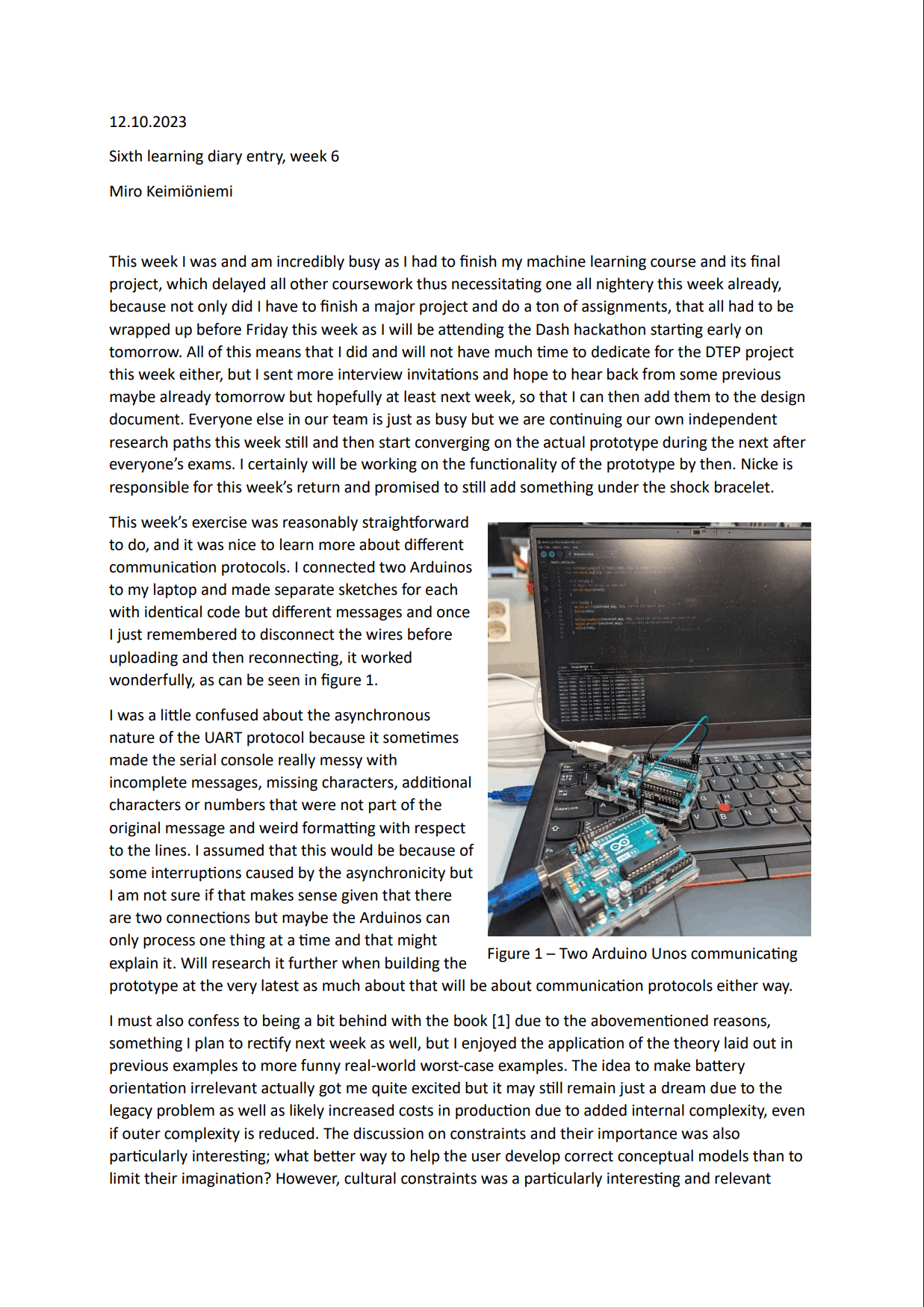 DTEP Learning Diary 6 document