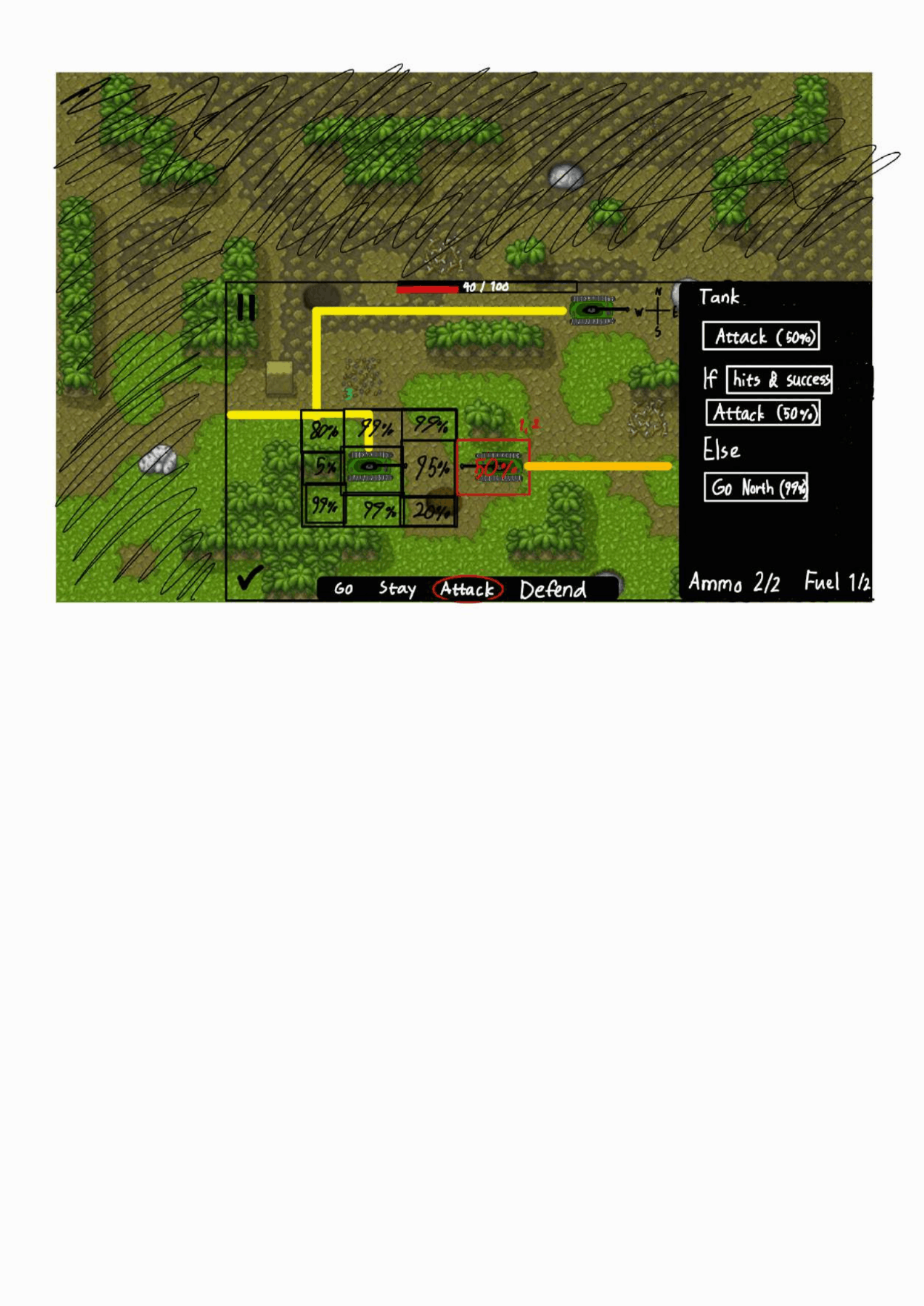 Probabilistic Strategy Game Miscellaneous Design Notes document